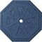 Ekena Millwork Spring Octagonal Ceiling Medallion (Canopies up to 3"), 29 1/8"OD x 2 1/4"ID x 1 1/8"P, Americana CM30SPAMF - alternate 1
